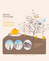 iWeb Template: Easter Theme 2