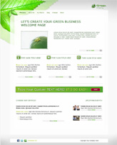 iWeb Template: Green Company